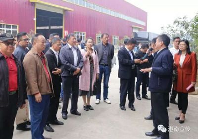 林業行業協會界領導嘉賓蒞臨公司參觀交流